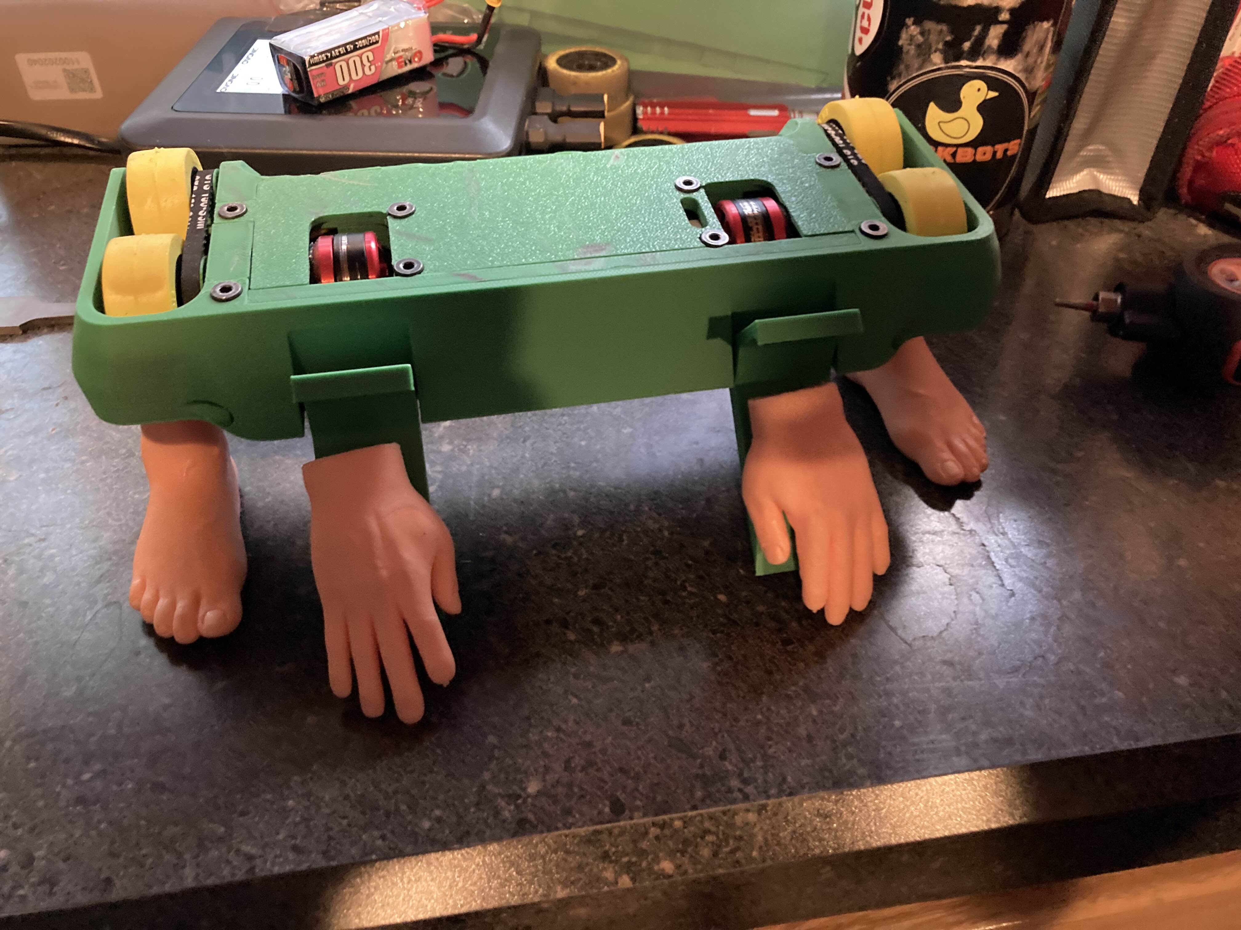 Underpowered with feet