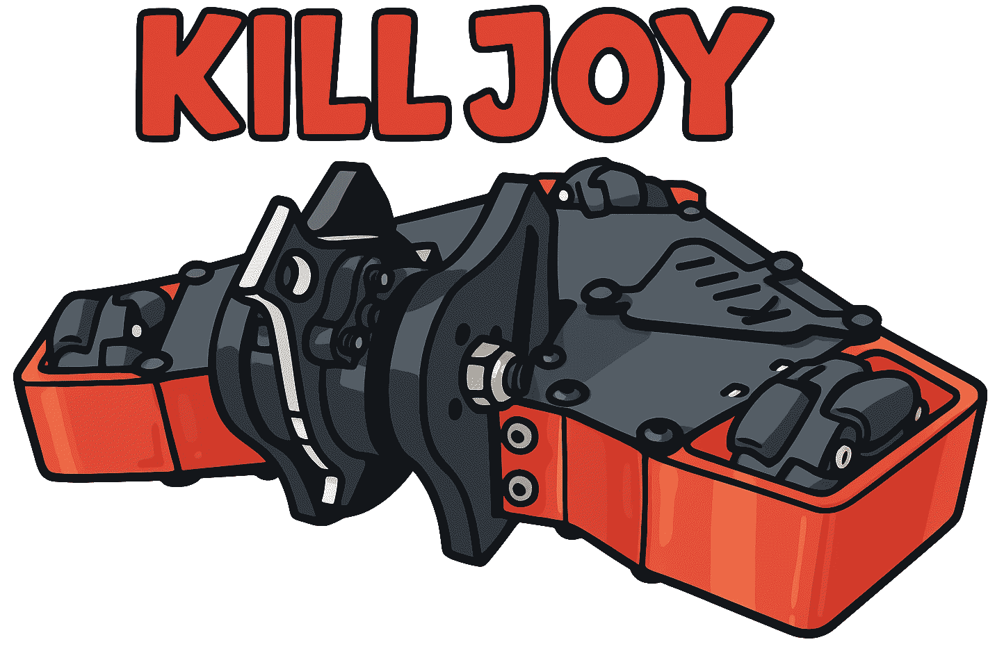 Kill joy sticker
